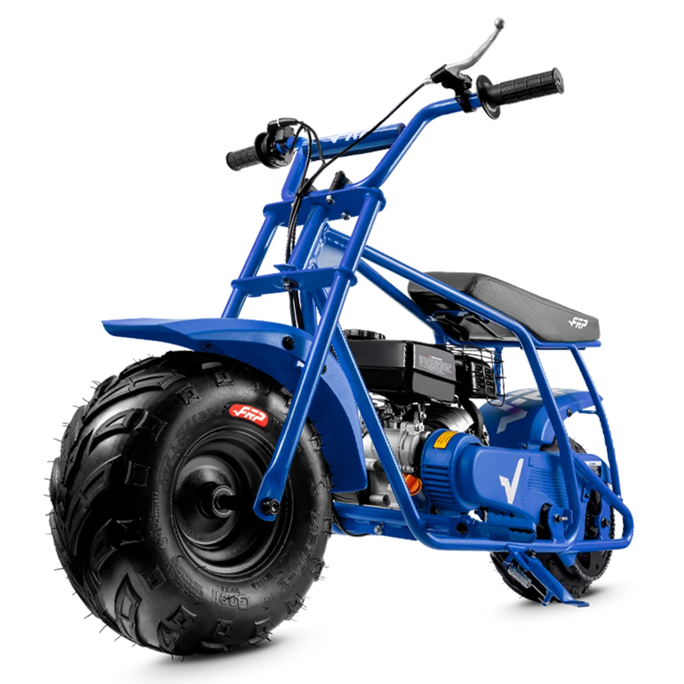 Blue FRP GMB100 Mini Bike